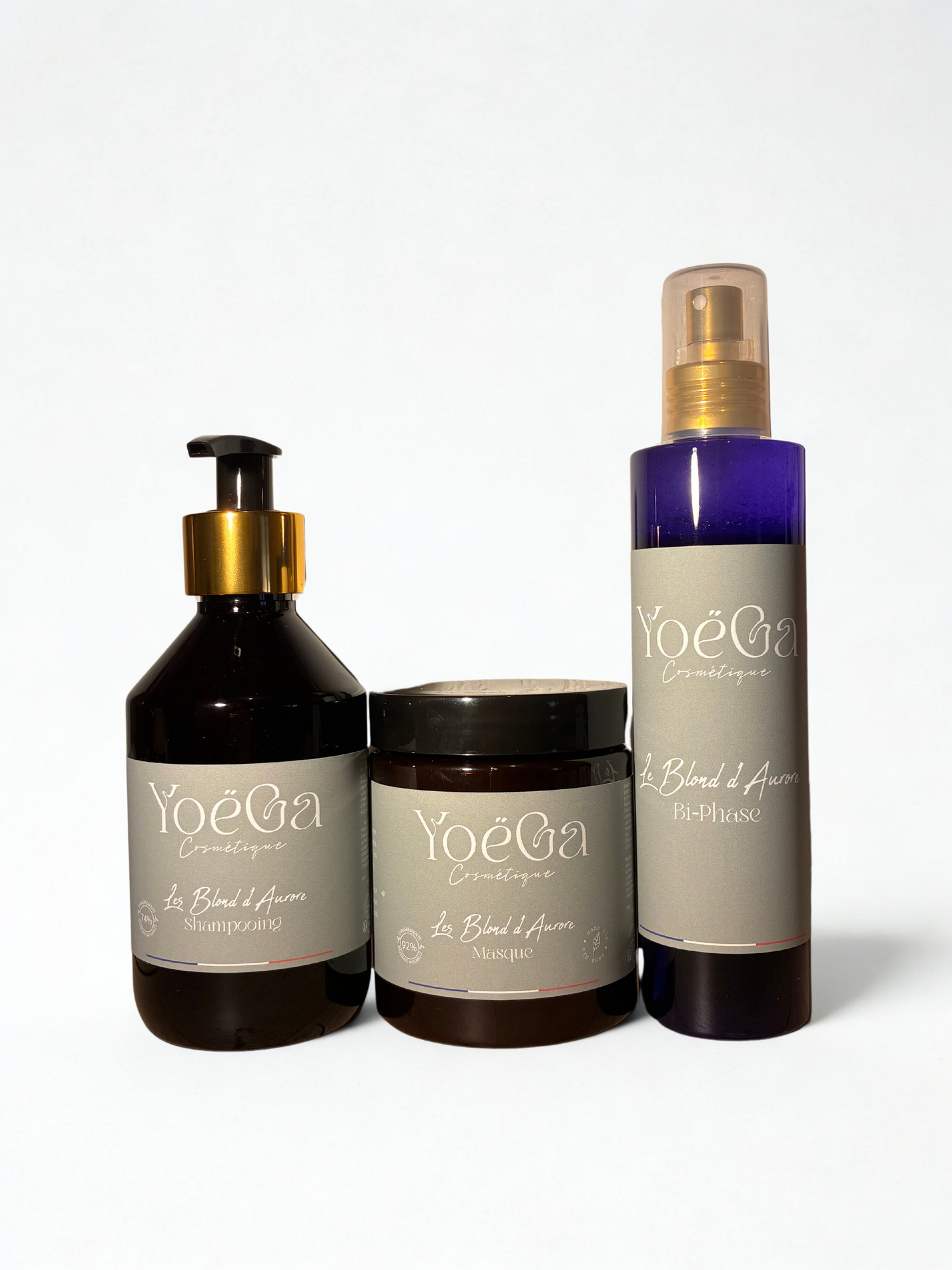 Gamme pour les Blondes, Blanches ou Grises "Le Blond d'Aurore"