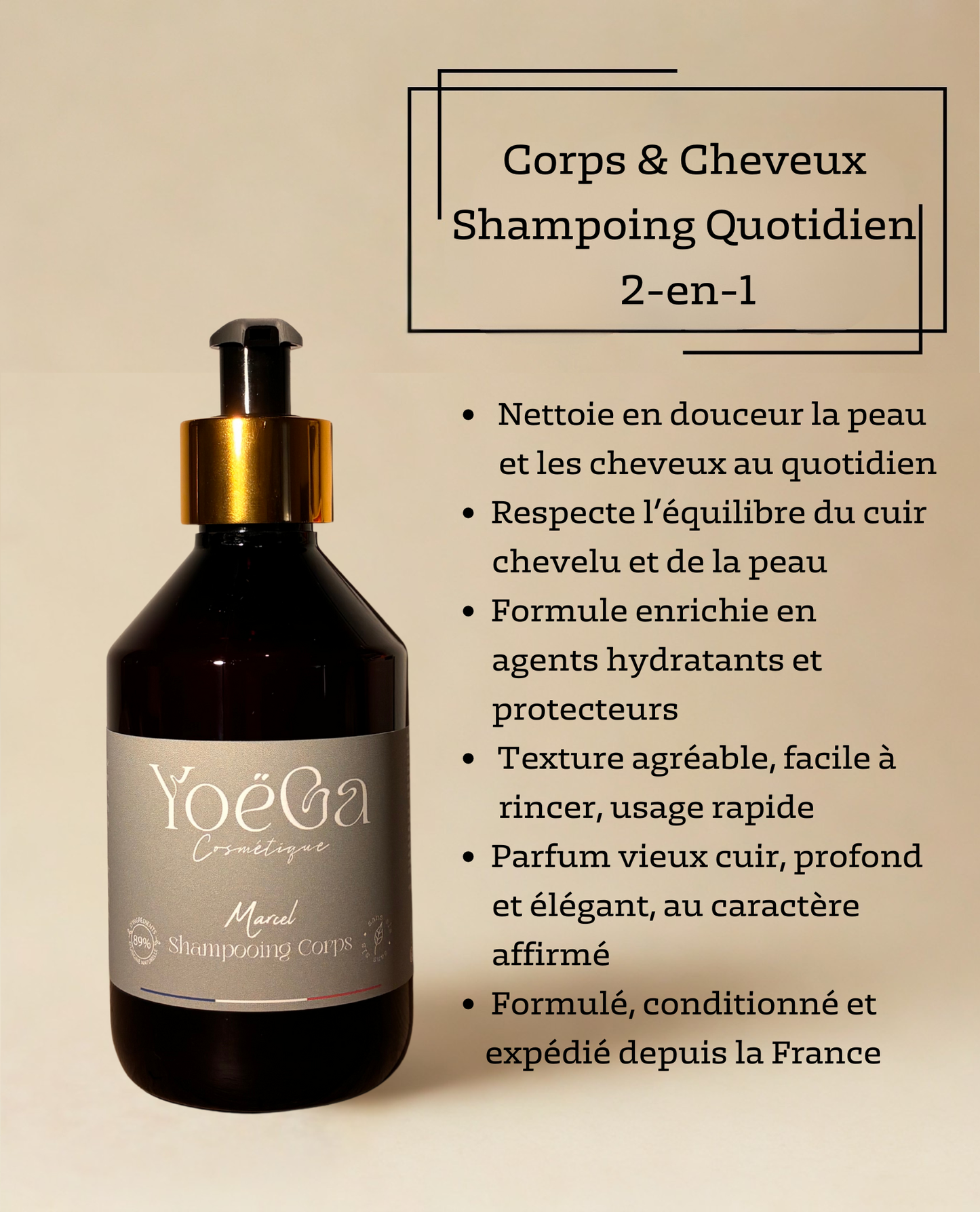 Shampooing "cheveux et corps"